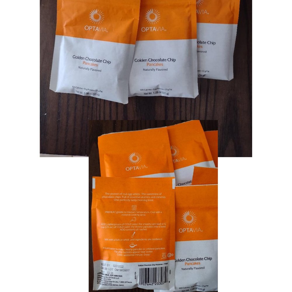 Golden Chocolate Chip Pancakes Optavia